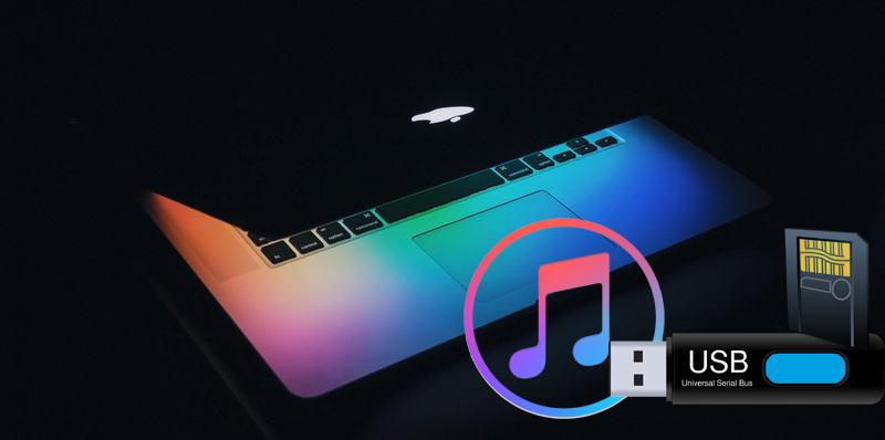 transfer apple music to usb flash drive
