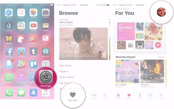 Set up Apple Music Music Plan to play on multiple devices