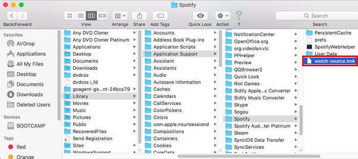 Clear Spotify Cache on Mac