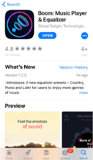 Apple Music Equalizer - Boom