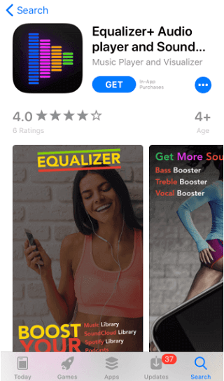 Apple Music Equalizer - Equalizer+ Audio player and Sound Booster