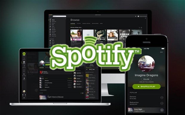 import music from pc to spotify