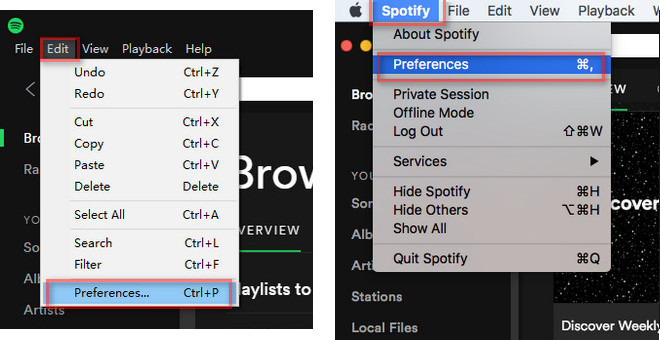 transfer music from pc to spotify