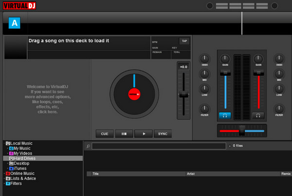 Add unprotected Apple Music songs to Virtual DJ