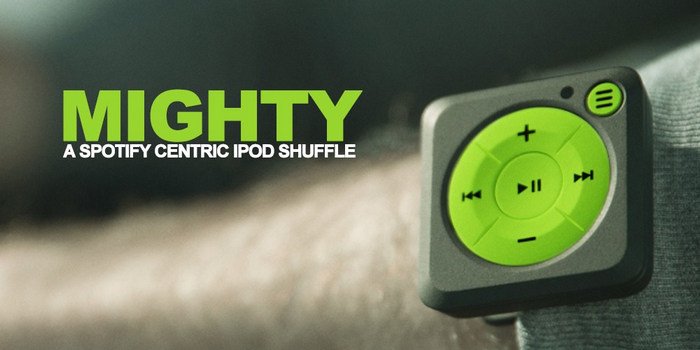 portable spotify mp3 player - Mighty