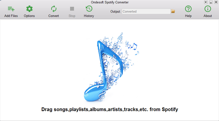 Launch Spotify Music Converter